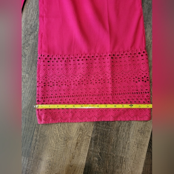 Elegant Pink Women's Pantsuit - Picture 9 of 11